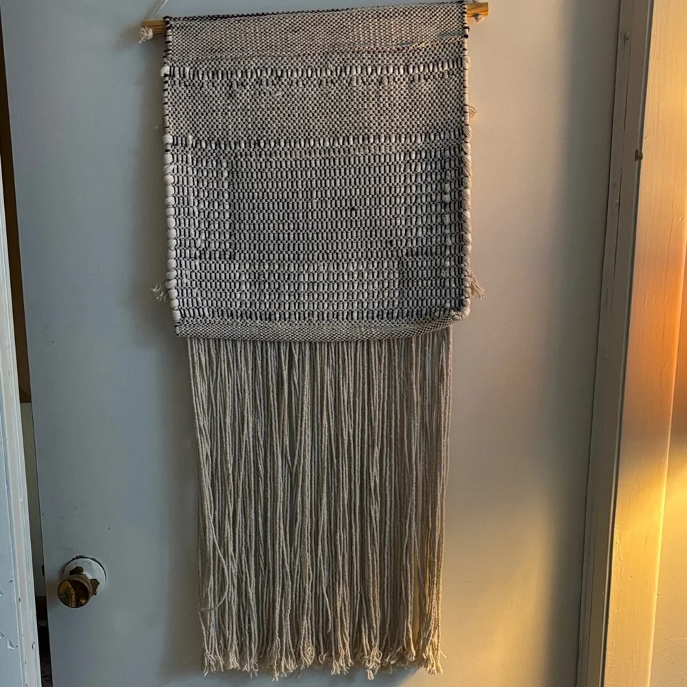 Handcrafted Macrame Wall Hanging in neutrals